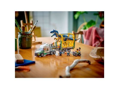 Конструктор LEGO Jurassic World Миссии динозавров: Грузовик для перевозки Аллозавра 76966 1-00444642_2