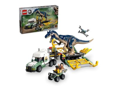 Конструктор LEGO Jurassic World Миссии динозавров: Грузовик для перевозки Аллозавра 76966 1-00444642_1