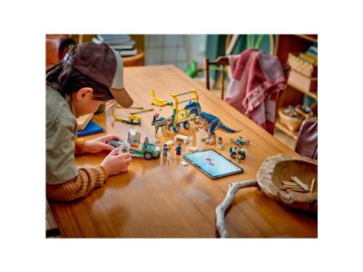 Конструктор LEGO Jurassic World Миссии динозавров: Грузовик для перевозки Аллозавра 76966 1-00444642_11