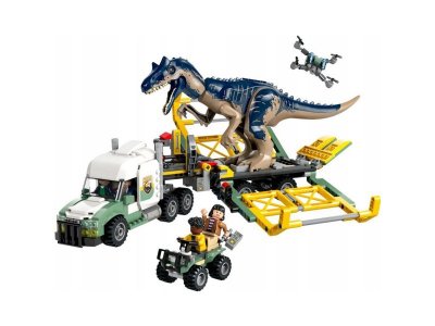Конструктор LEGO Jurassic World Миссии динозавров: Грузовик для перевозки Аллозавра 76966 1-00444642_10