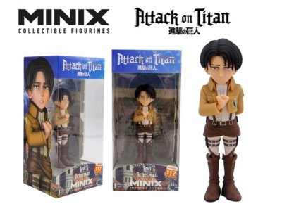 Фигурка Minix Attack on Titan Атака титанов Леви Аккерман, 12 см 1-00441704_1