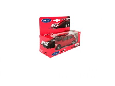 Машинка Welly Volkswagen Golf 8 GTI с пружинным механизмом, 1:38 1-00444256_9