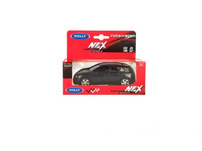 Машинка Welly Volkswagen Golf 8 GTI с пружинным механизмом, 1:38 1-00444256_14