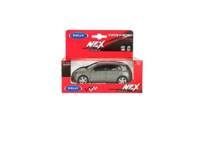 Машинка Welly Volkswagen Golf 8 GTI с пружинным механизмом, 1:38 1-00444256_19