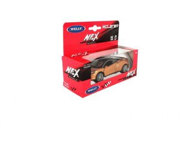 Машинка Welly McLaren GT с пружинным механизмом, 1:38 1-00444258_15