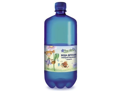 Вода детская природная родниковая, негазированная Fleur Alpine, с рождения, 1 л 1-00083220_1
