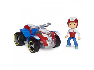 Набор игровой Paw Patrol Щенячий патруль Машинка с фигуркой Райдер 15 см 1-00445639_1