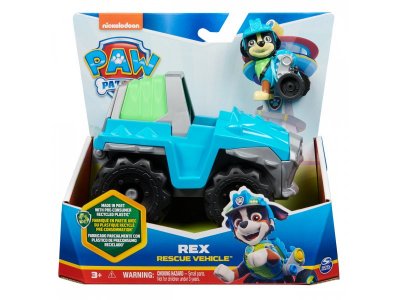 Набор игровой Paw Patrol Щенячий патруль Машинка с фигуркой Рекс 15 см 1-00445641_2