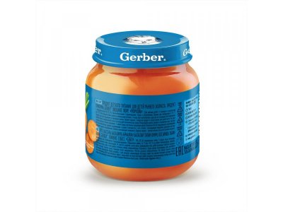 Пюре Gerber Морковь для первого прикорма  с 4 мес., 125 г 1-00446042_15