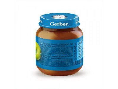 Пюре Gerber Яблоко Чернослив для первого прикорма с 5 мес., 125 г 1-00446049_2