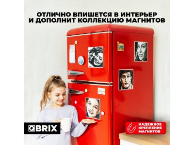 Алмазная мозаика Qbrix на магнитах по фото, 17*17 1-00446208_2