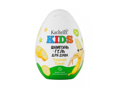 Шампунь-гель для душа Karitelix Kids Озорной банан 370 мл 1-00446502_1