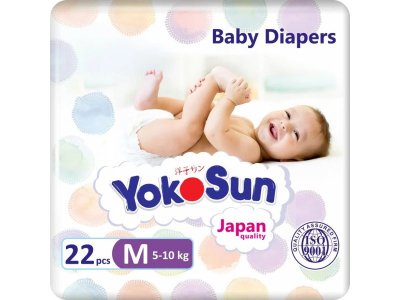 Подгузники YokoSun M 5-10 кг, 22 шт. 1-00446650_2