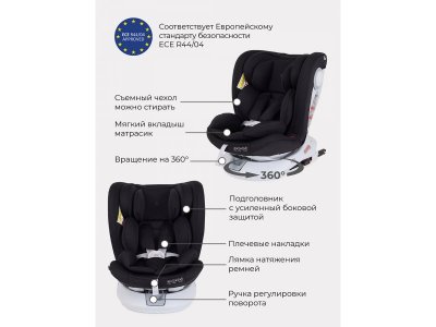 Автокресло Rant Drive Isofix Active Line 0-36 кг, группа 0/1/2/3 1-00446321_17