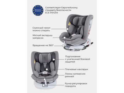 Автокресло Rant Drive Isofix Active Line 0-36 кг, группа 0/1/2/3 1-00446323_16