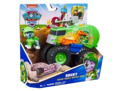 Набор игровой Paw Patrol Щенячий патруль Rescue Wheels машинка с фигуркой Рокки с акс. 1-00447111_2