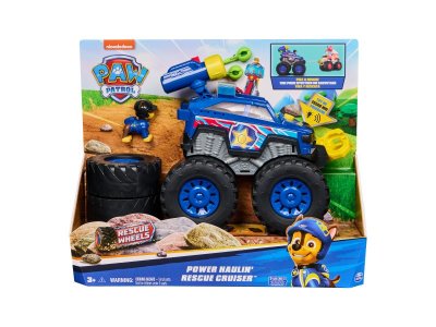 Набор игровой Paw Patrol Делюкс Щенячий патруль Rescue Wheels машинка с фигуркой Чейз с акс., свет/з 1-00447113_1