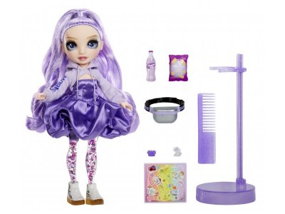 Кукла Rainbow High Sparkle&Shine Виола 27 см с аксессуарами 1-00444163_1