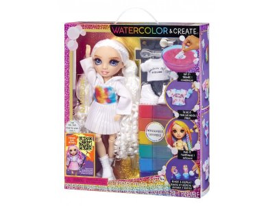 Кукла Rainbow High Water Color&Create с фиолетовыми глазами 28 см с аксессуарами 1-00444165_5