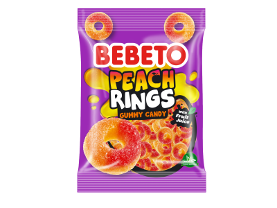 Мармелад жевательный Bebeto Peach Rings 80 г 1-00370194_2