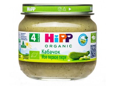 Пюре Hipp Кабачок Моё первое пюре 80 г 1-00005981_1