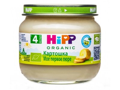 Пюре Hipp Картошка Моё первое пюре 80 г 1-00010077_1