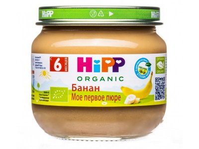 Пюре Hipp Банан Мое первое пюре 80 г 1-00010078_1