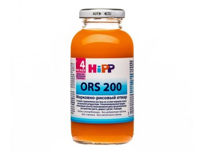 Отвар Hipp ORS-200 Морковно-рисовый 200 мл 1-00373338_1