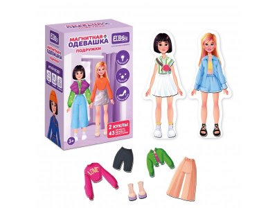 Магнитная игра El’BascoKids Подружки 1-00448124_1