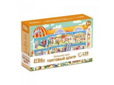Пазл El’BascoKids Торговый центр 120 эл. 1-00448132_2