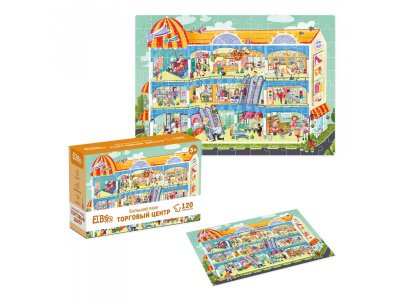 Пазл El’BascoKids Торговый центр 120 эл. 1-00448132_1