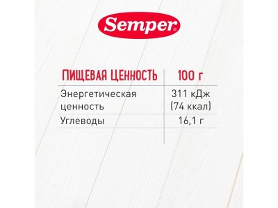 Пюре Semper Чернослив и груша 190 г 1-00400561_2