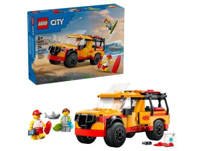 Конструктор LEGO City Пляжный Спасательный грузовик 60453 1-00448147_1