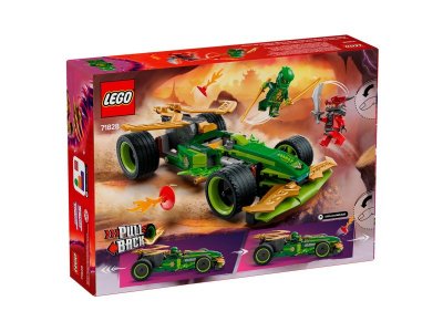 Конструктор LEGO Ninjago Гоночный автомобиль Ллойда, с откатным механизмом 71828 1-00448149_7