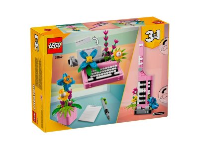 Конструктор LEGO Creator 3-in-1 Печатная машинка с Цветами 31169 1-00448160_2