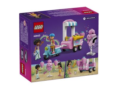 Конструктор LEGO Friends Тележка со сладкой ватой и Мопед 42643 1-00448169_9