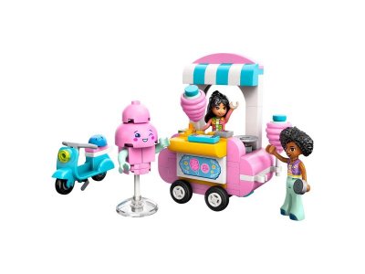 Конструктор LEGO Friends Тележка со сладкой ватой и Мопед 42643 1-00448169_10