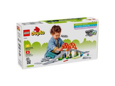 Конструктор LEGO Duplo Железнодорожный Мост и Рельсы 10426 1-00448171_7