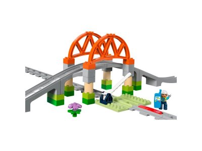 Конструктор LEGO Duplo Железнодорожный Мост и Рельсы 10426 1-00448171_8