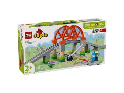 Конструктор LEGO Duplo Железнодорожный Мост и Рельсы 10426 1-00448171_9