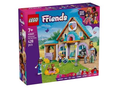 Конструктор LEGO Friends Ветеринарная клиника для лошадей и домашних животных 42651 1-00448176_4