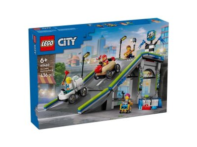 Конструктор LEGO City Без ограничений: Рампа для гоночных машин 60460 1-00448182_3