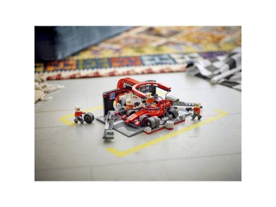 Конструктор LEGO City Пит-стоп и команда F1 с машиной Ferrari 60443 1-00448187_5