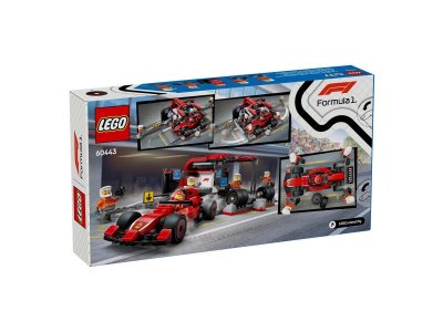 Конструктор LEGO City Пит-стоп и команда F1 с машиной Ferrari 60443 1-00448187_11