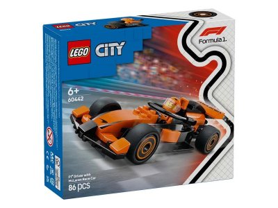 Конструктор LEGO City Гонщик F1 и его машина McLaren 60442 1-00448193_2