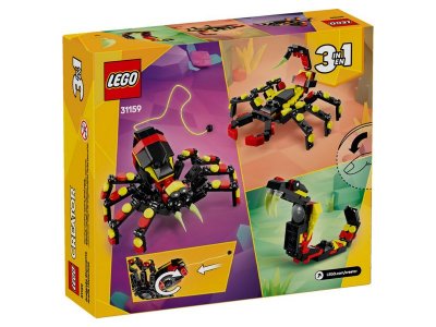 Конструктор LEGO Creator 3-in-1 Дикие животные: Удивительный паук 31159 1-00448195_10