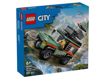 Конструктор LEGO City Джип-внедорожник 4х4 для горной экспедиции 60447 1-00448197_3