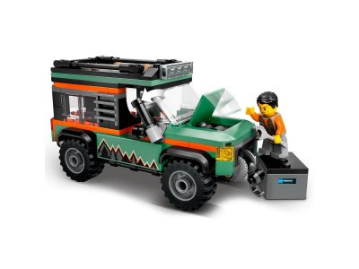 Конструктор LEGO City Джип-внедорожник 4х4 для горной экспедиции 60447 1-00448197_9