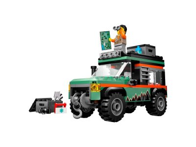 Конструктор LEGO City Джип-внедорожник 4х4 для горной экспедиции 60447 1-00448197_11