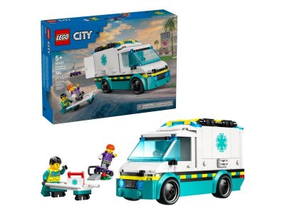 Конструктор LEGO City Машина Скорой помощи 60451 1-00448198_1